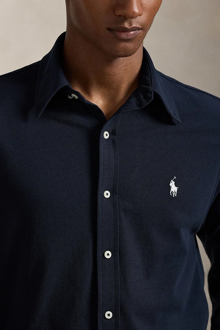 Polo Ralph Lauren cămașă bleumarin 710654408016