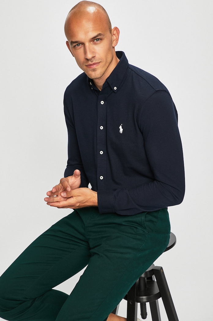 Polo Ralph Lauren - Πουκάμισο 710654408016 σκούρο μπλε