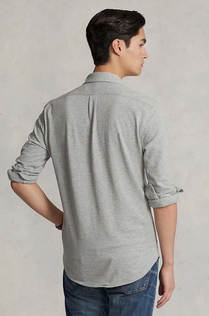 Polo Ralph Lauren - Πουκάμισο 710654408019 γκρί AW19