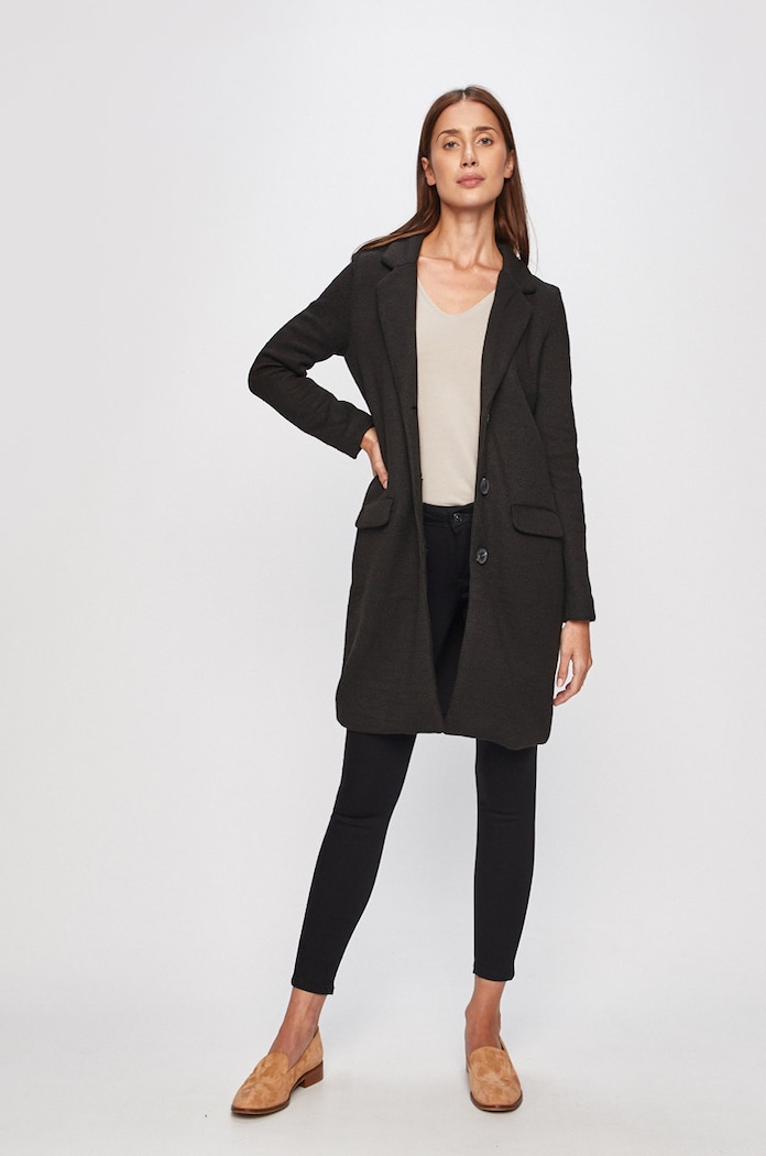 JDY Jacqueline de Yong - Płaszcz 15138604 czarny AA00