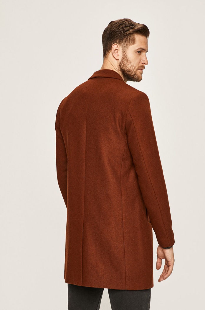 Odzież Jack & Jones - Płaszcz 12154382 brązowy