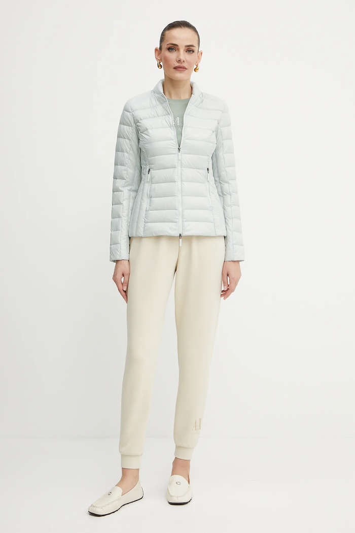 Пухено яке Armani Exchange 8NYB01.YNM4Z тюркоазен AA00