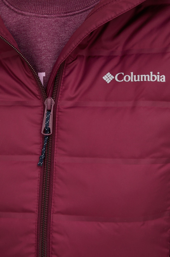 Columbia kurtka sportowa puchowa Lake 1859672 fioletowy