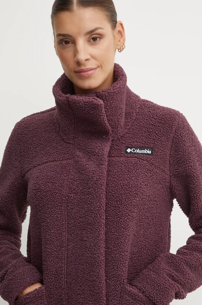Bunda Columbia burgundské 1862582