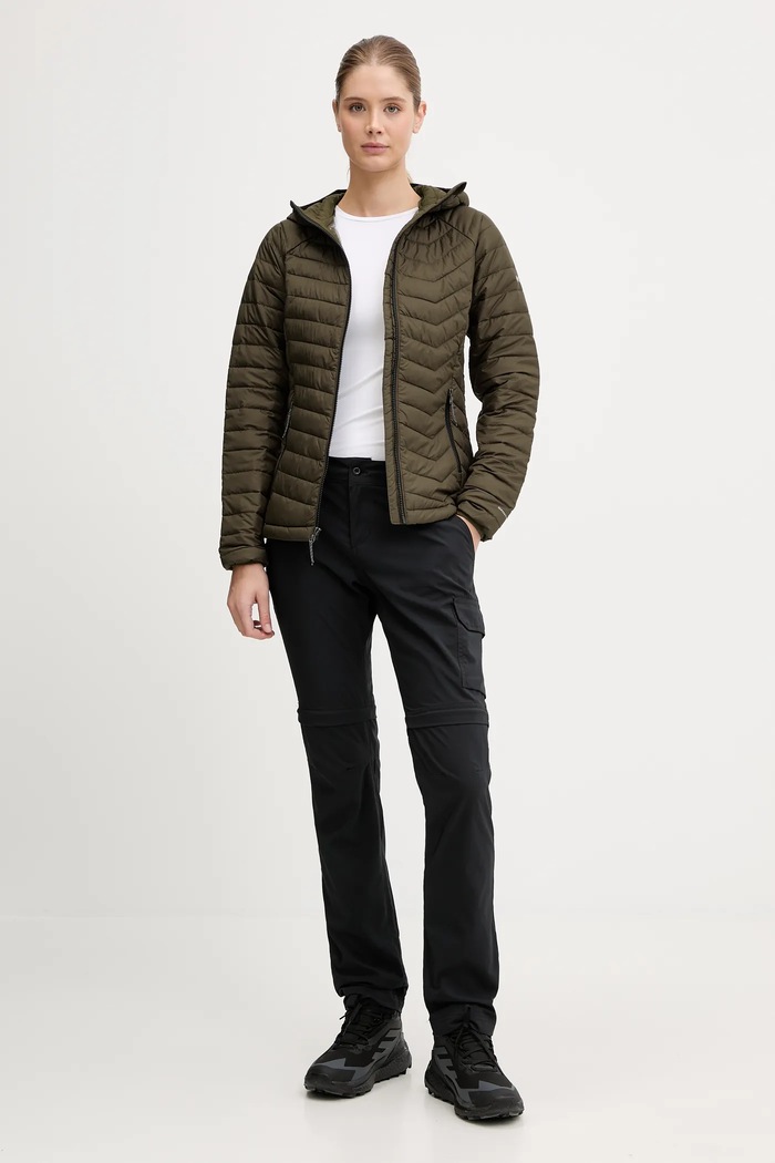 Bunda Columbia 1699071 zelená AW23