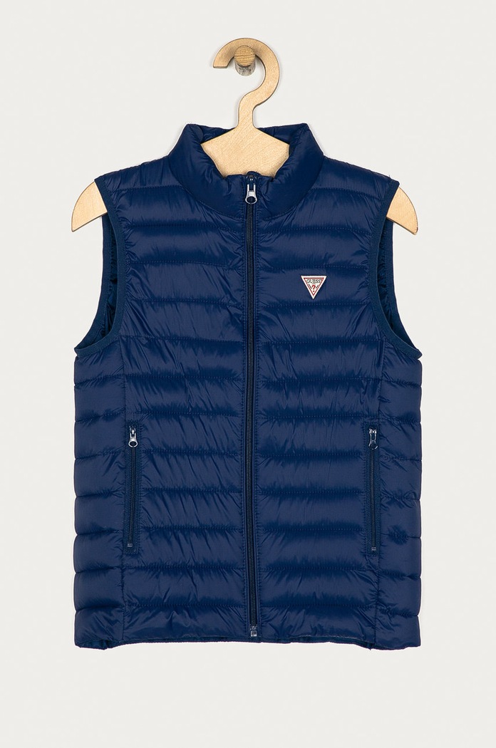 Guess Jeans - Dětská vesta 118-175 cm H93J01.WCAO0 námořnická modř AW20