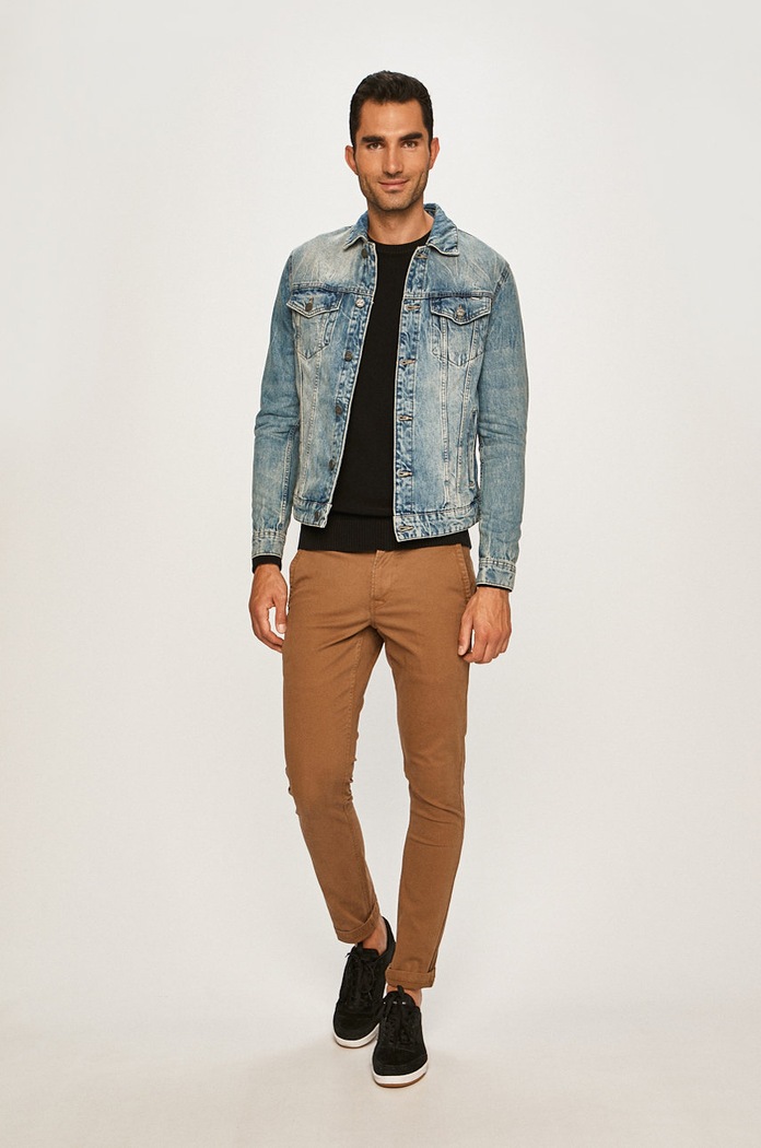 Only & Sons - Rifľová bunda 22013597 modrá AA00