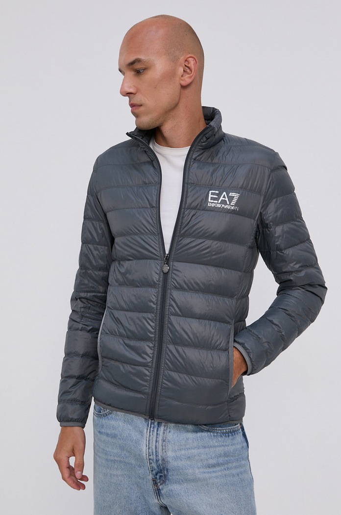 EA7 Emporio Armani kurtka puchowa PN29Z.8NPB01 szary SS24
