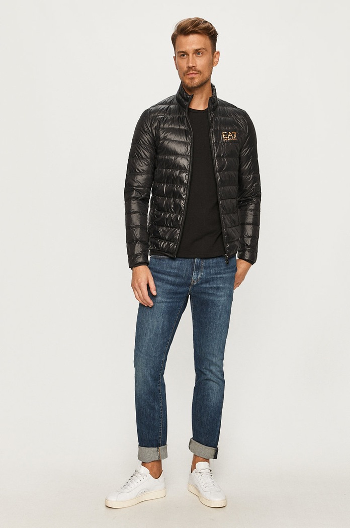 Péřová bunda EA7 Emporio Armani PN29Z.8NPB01 černá SS24