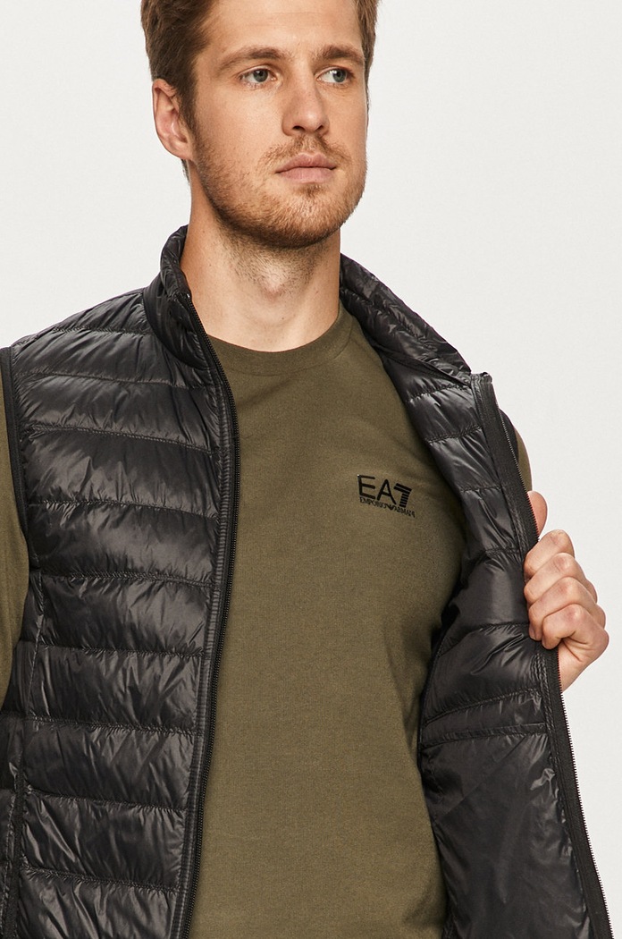 Пухова безрукавка EA7 Emporio Armani чорний PN29Z.8NPQ01