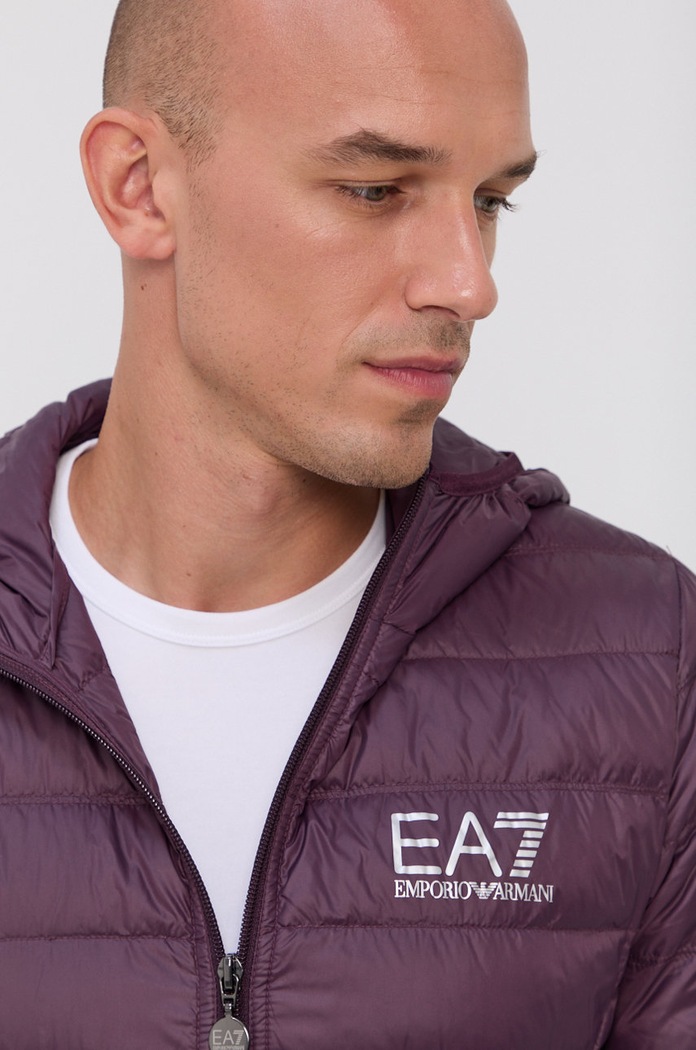 EA7 Emporio Armani Kurtka puchowa PN29Z.8NPB02 fioletowy PN29Z.8NPB02