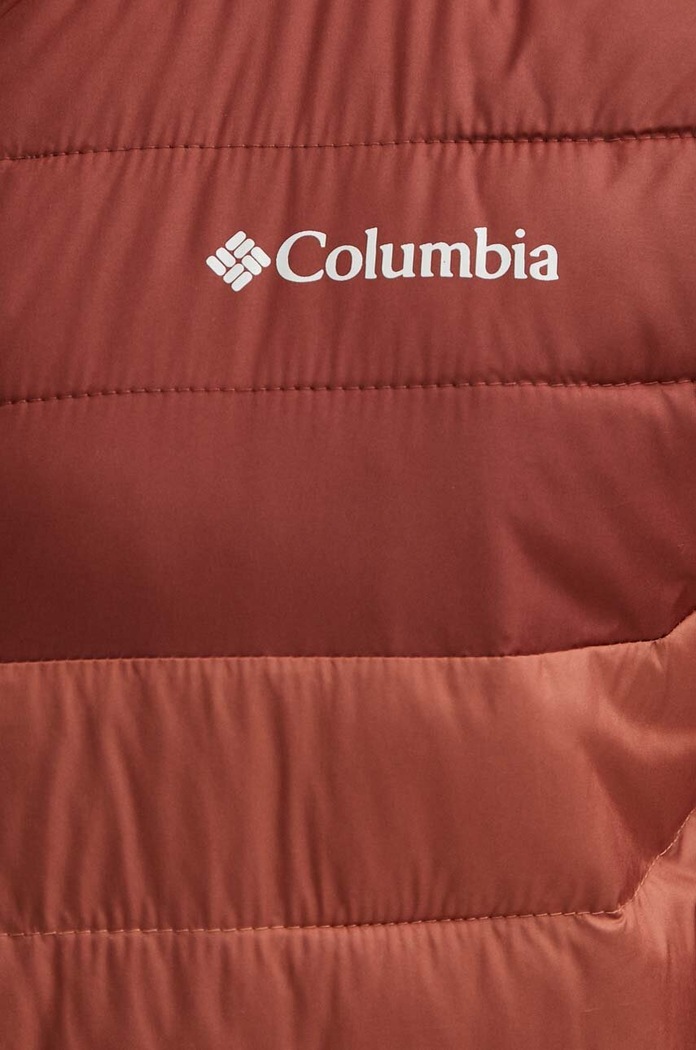 Columbia kurtka sportowa Powder 1698001 czerwony