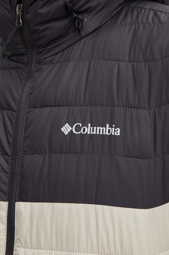 Columbia kurtka sportowa Powder Lite Hooded Jkt 1693931 zielony