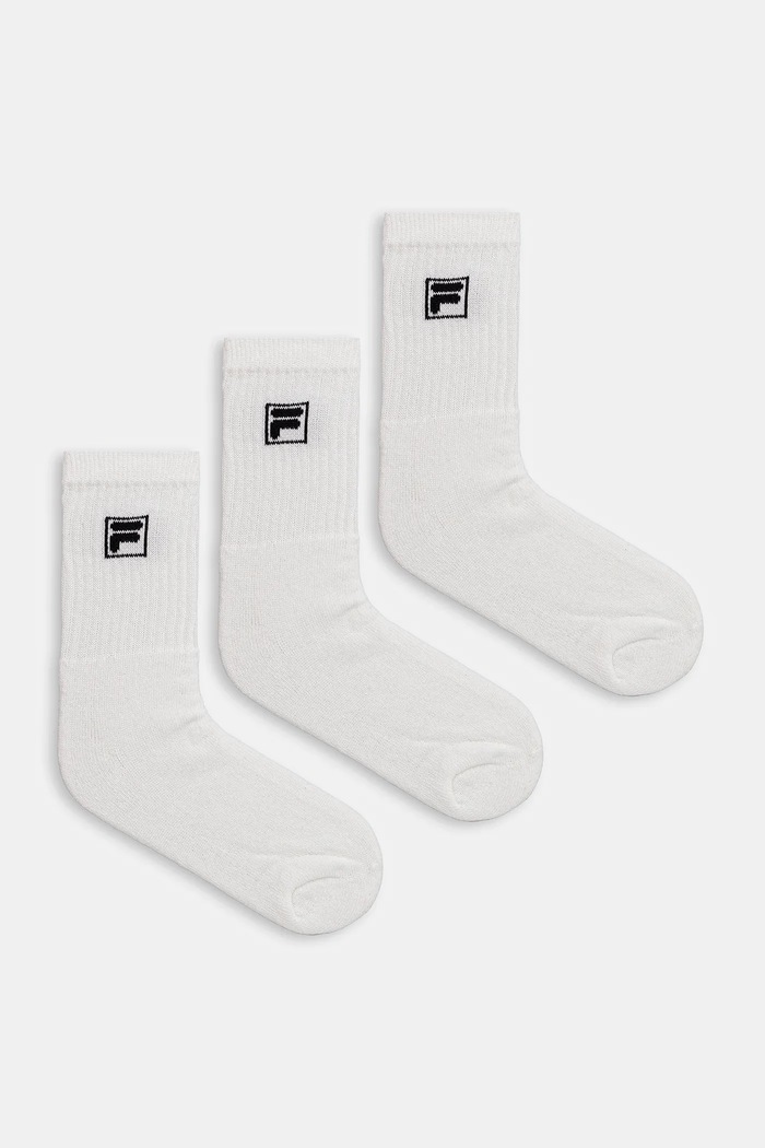 Fila - Ponožky (3-pack) dlouhé ponožky bílá F9000.D