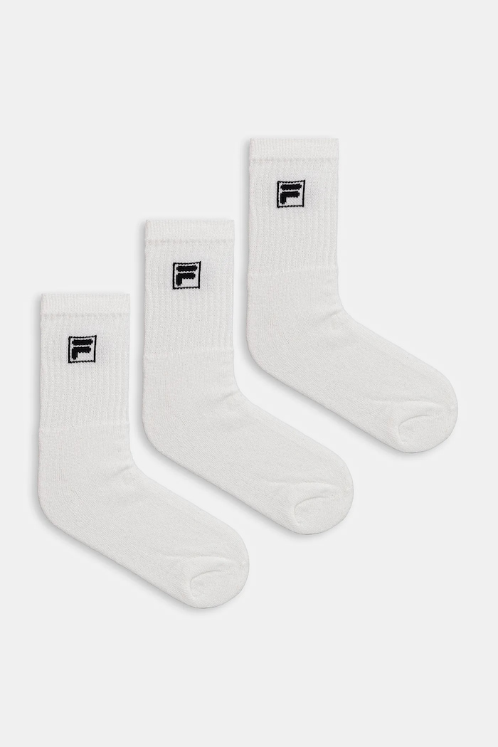 Fila - Ponožky (3-pack) dlouhé ponožky bílá F9000.D