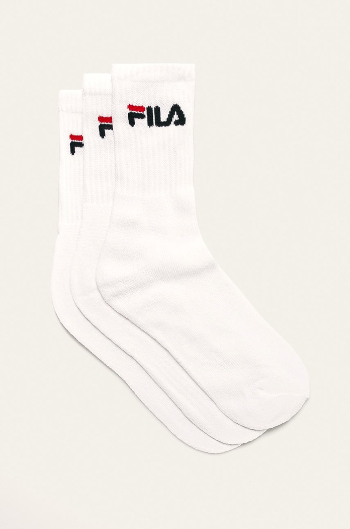 Fila - Zokni (3 db) hosszúszárú zokni fehér F9505.D