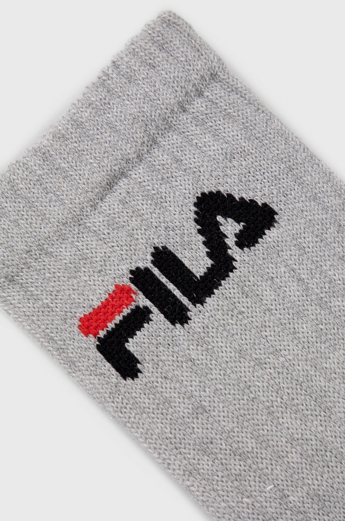 Fila - Ponožky (3-pak) F9505.D sivá AW21