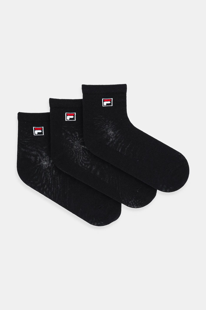Ponožky Fila dlhé ponožky čierna F9303.D