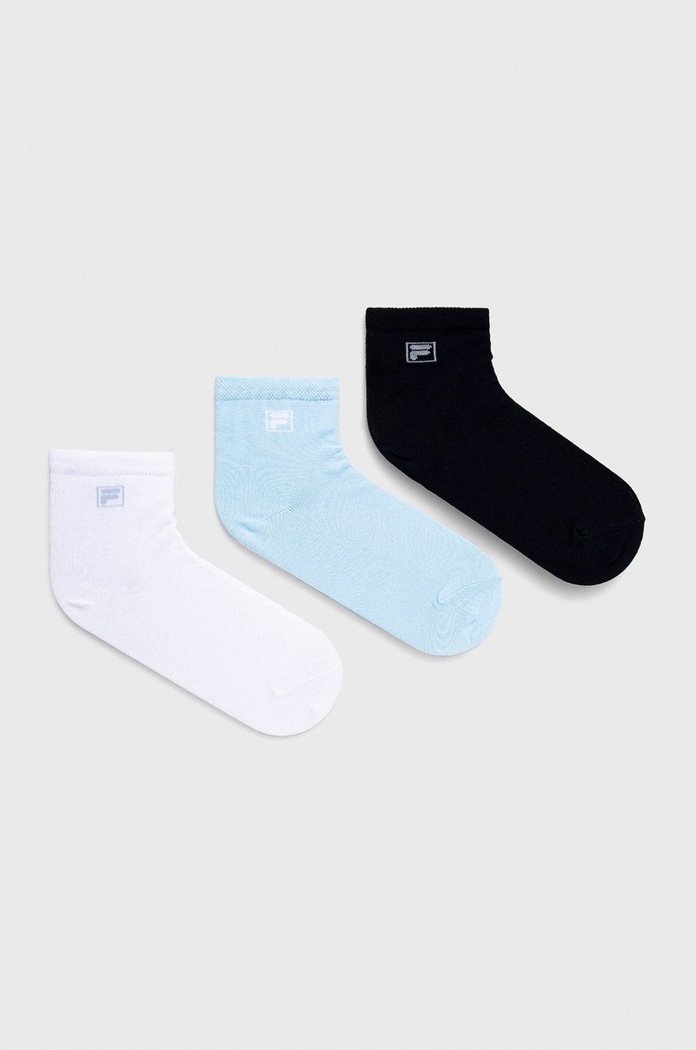Fila - Skarpetki (3 pack) skarpetki długie niebieski F9303.D