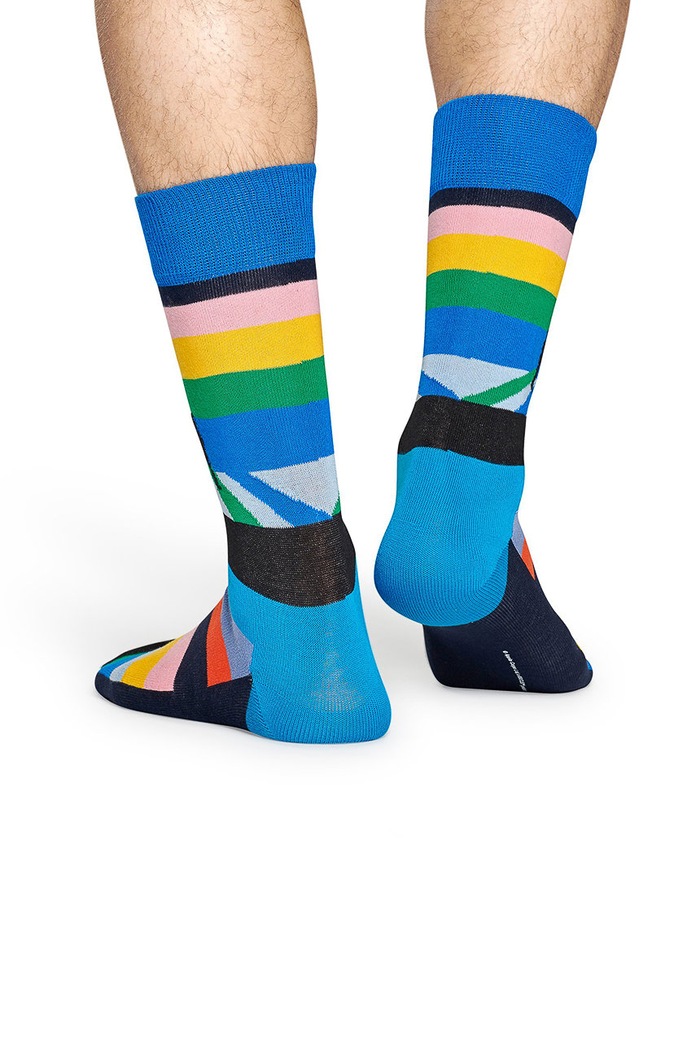 Happy Socks Sosete The Beatles BEA01.6501.M albastru AW24