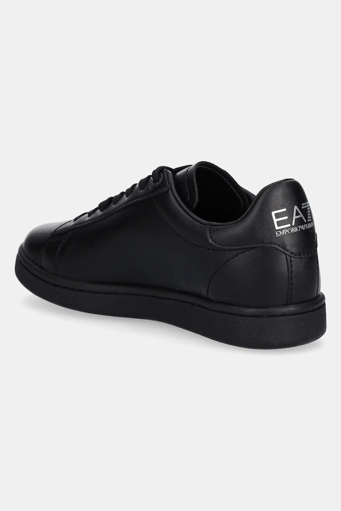 Boty EA7 Emporio Armani - Kožené boty XCC51.X8X001.D černá