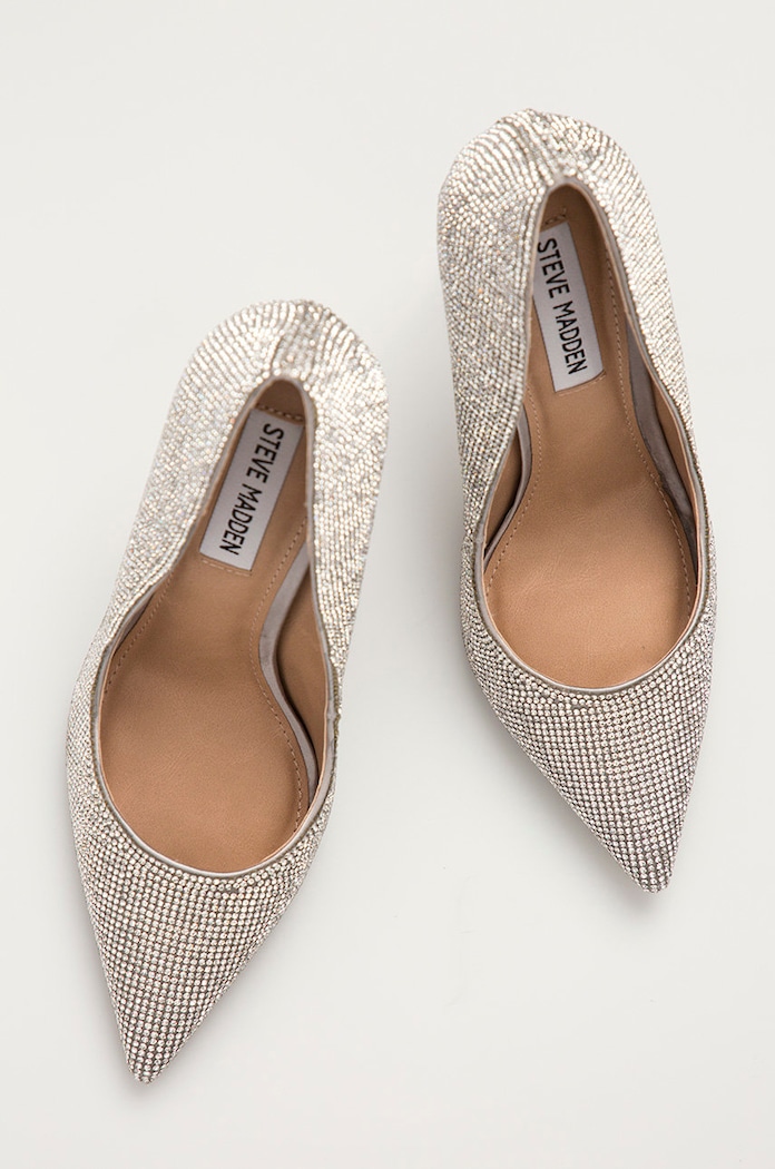Steve Madden - Pantofi cu toc Vala-R argintiu SM11000751