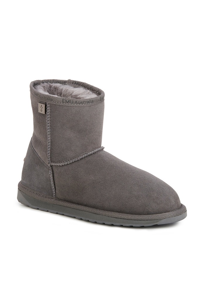 Emu Australia Μπότες χιονιού Platinum Stinger Slim Mini WP20003.Platinum.CHAR γκρί AA00