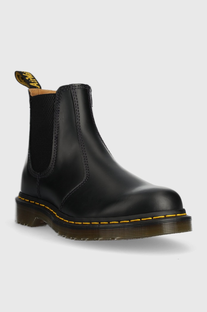 Kožené kotníkové boty Dr. Martens DM22227001 černá AW19