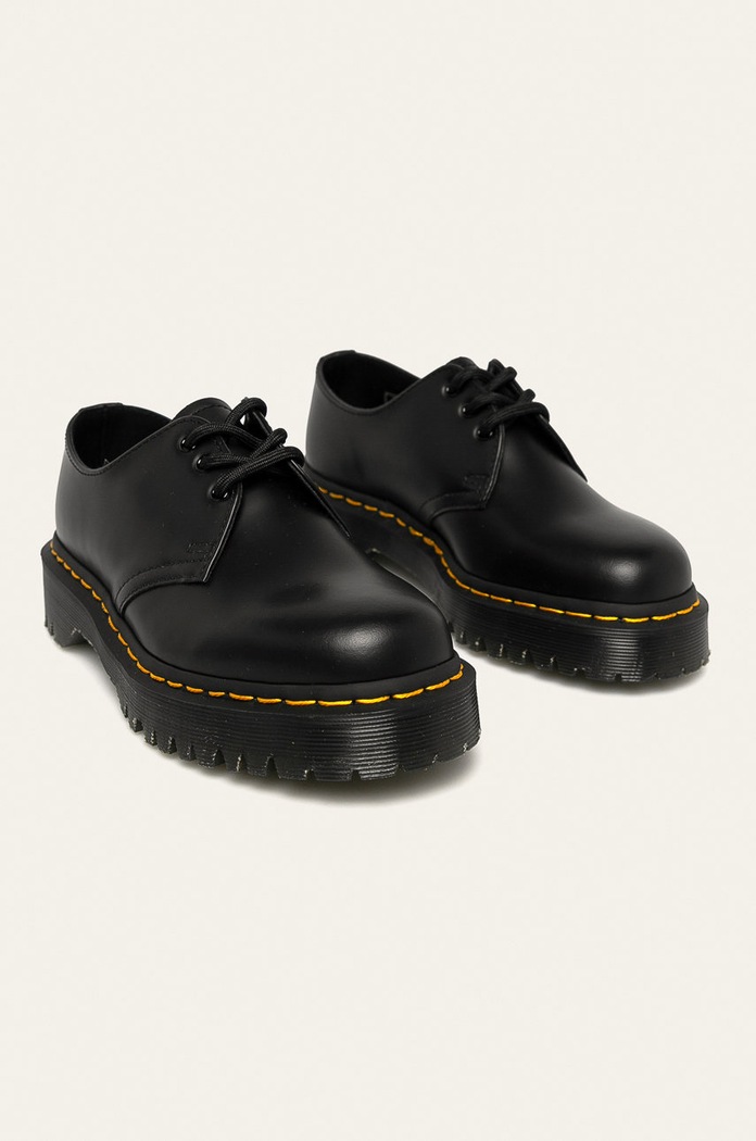 Dr. Martens pantofi de piele 1461 Bex Smooth DM21084001 negru SS22