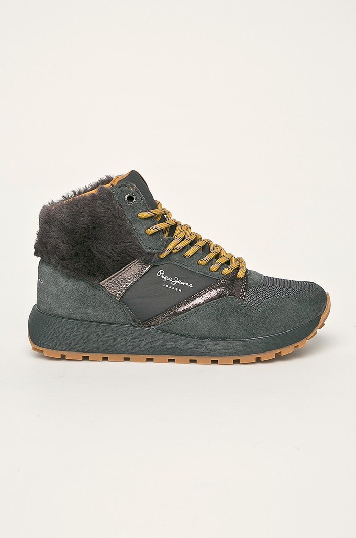Pepe Jeans - Обувки Dean Warm сив PLS30887