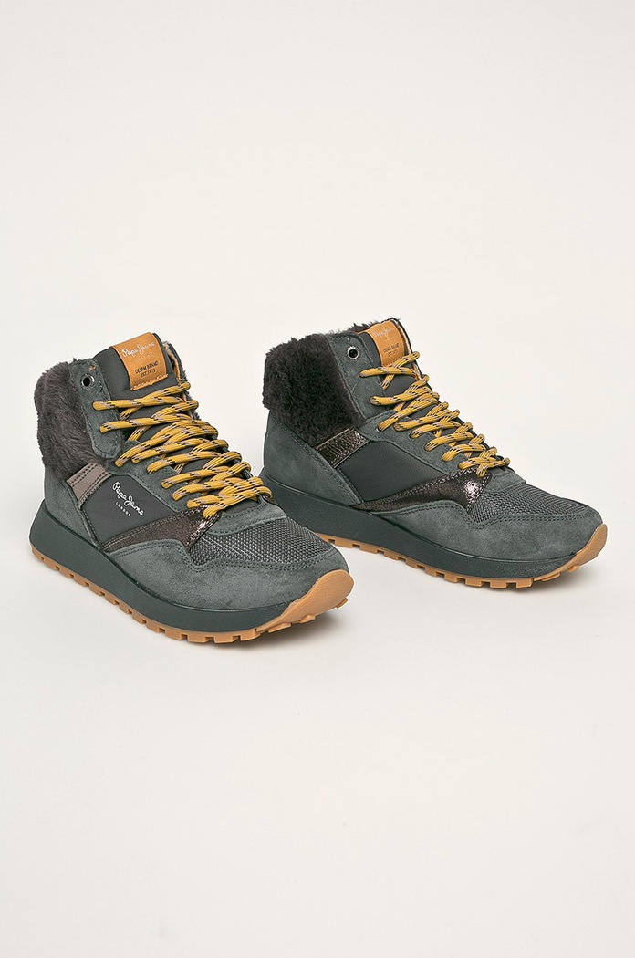Pepe Jeans - Обувки Dean Warm PLS30887 сив AW19