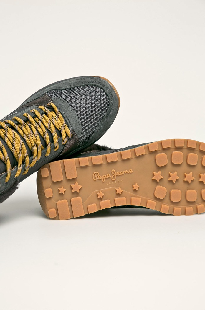 Pepe Jeans - Обувки Dean Warm сив PLS30887