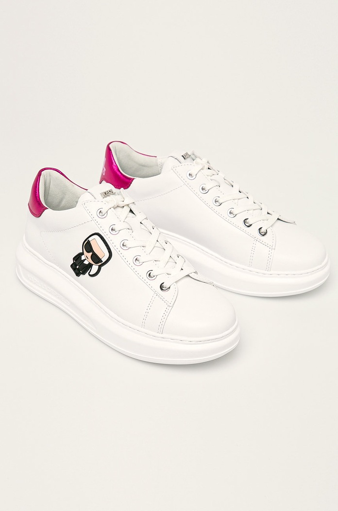 Karl Lagerfeld - Cipő KL62530 fehér SS20