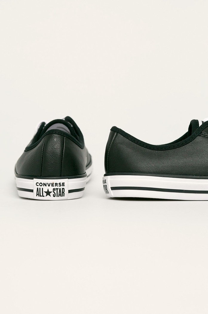 Boty Kožené tenisky Converse C564985 C564985 černá
