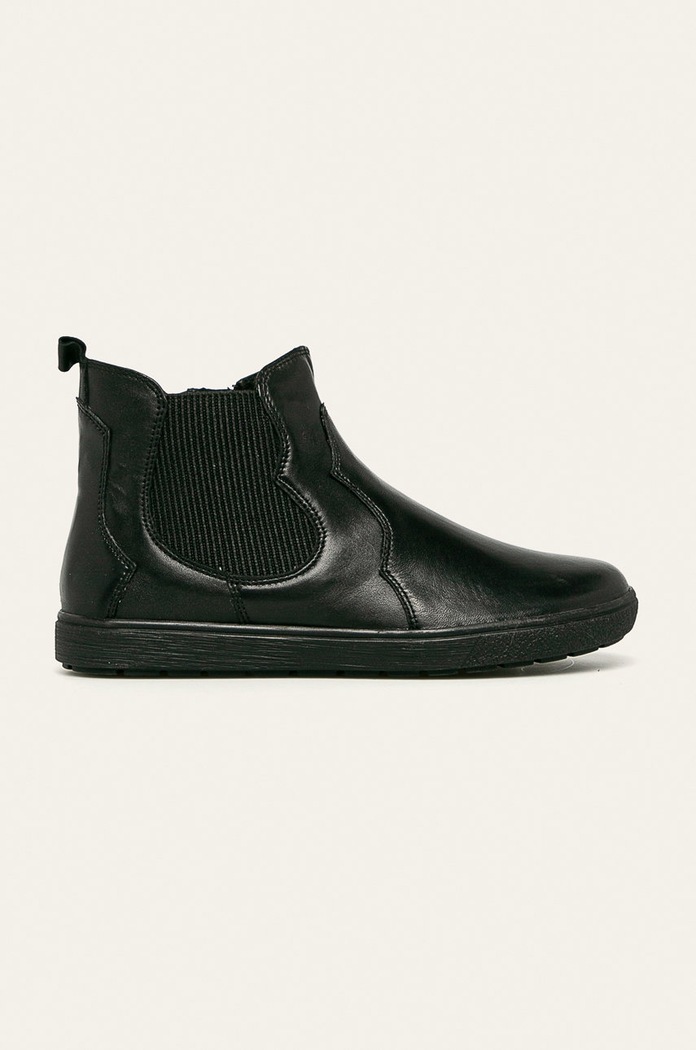 Caprice - Cizme de piele usor izolat negru 9.9.25467.33.040