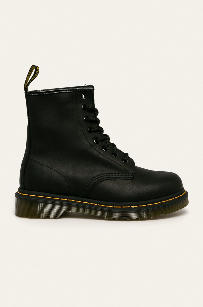Kožené farmářky Dr. Martens 1460 nezateplené černá DM11822003