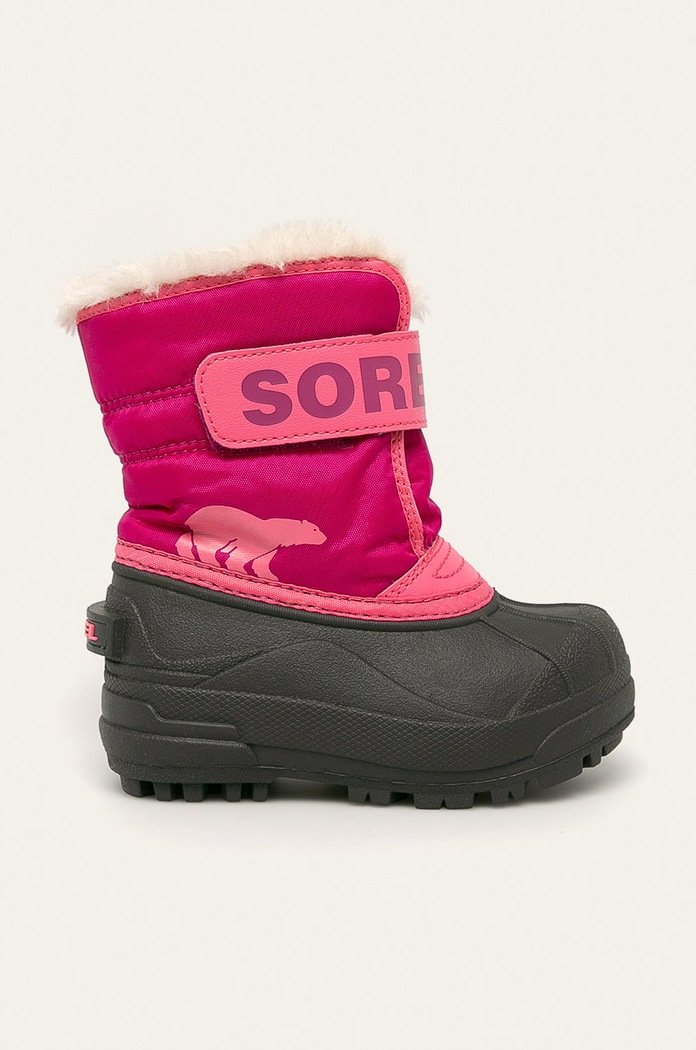 Sorel - Obuwie zimowe Childrens Snow Commander różowy 1869561