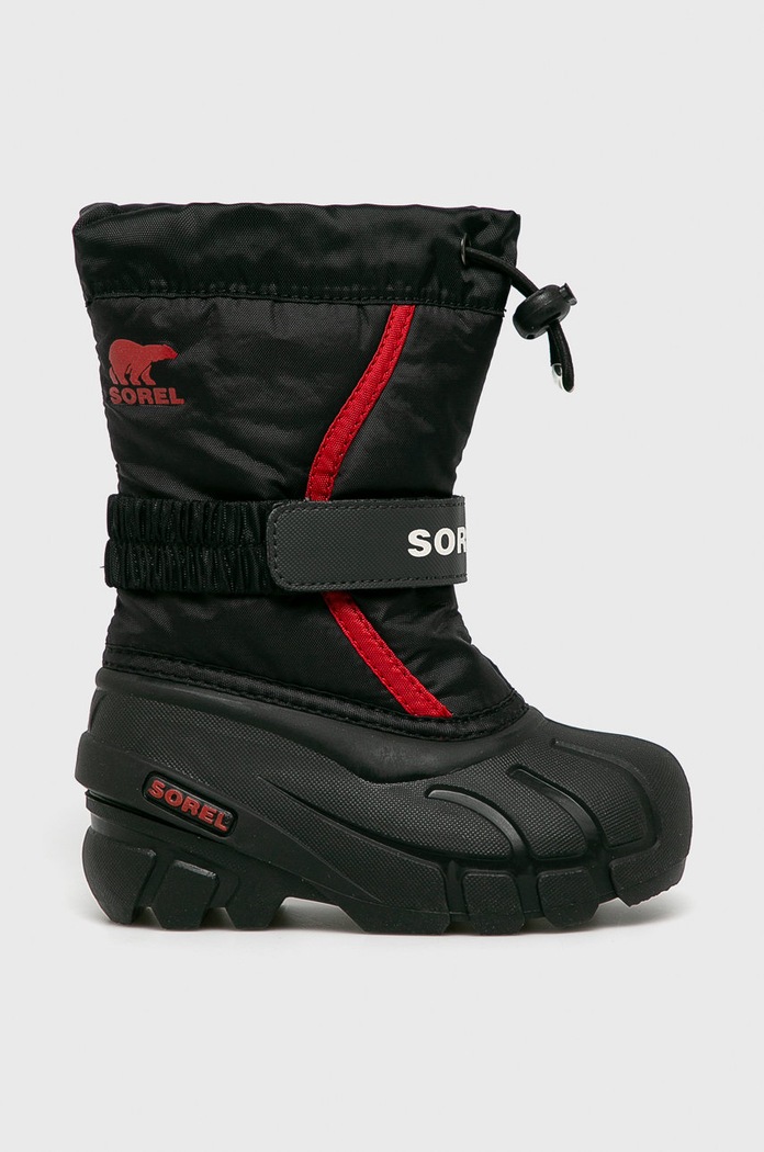 Sorel - Detské topánky Childrens Flurry čierna 1855252