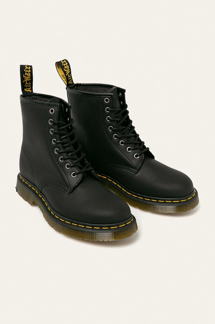 Dr. Martens bocanci de piele 1460 24039001 negru AA00