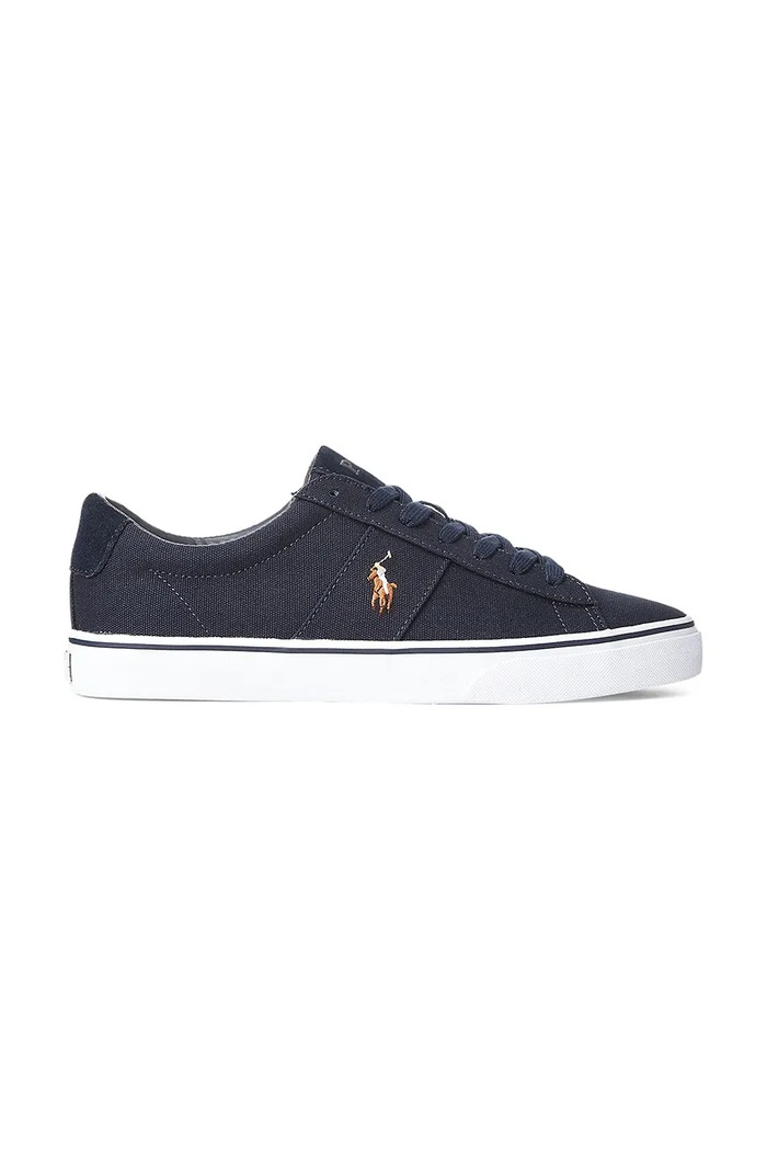 Polo Ralph Lauren - Sportcipő velúr bőr sötétkék 816749369002