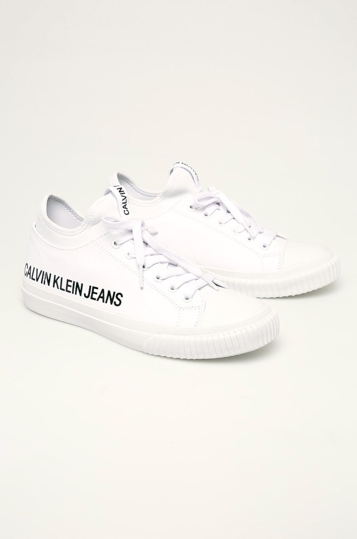 Calvin Klein Jeans - Tenisky S0114 bílá SS20