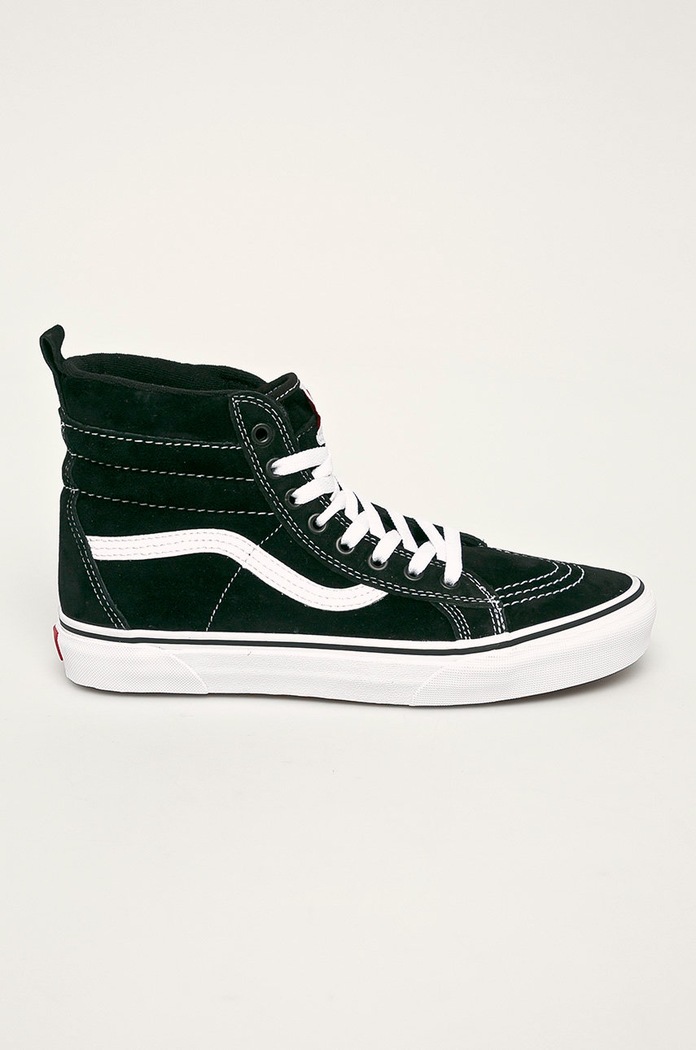 Vans - Kožené tenisky usňová koža čierna VN0A4BV7DX61