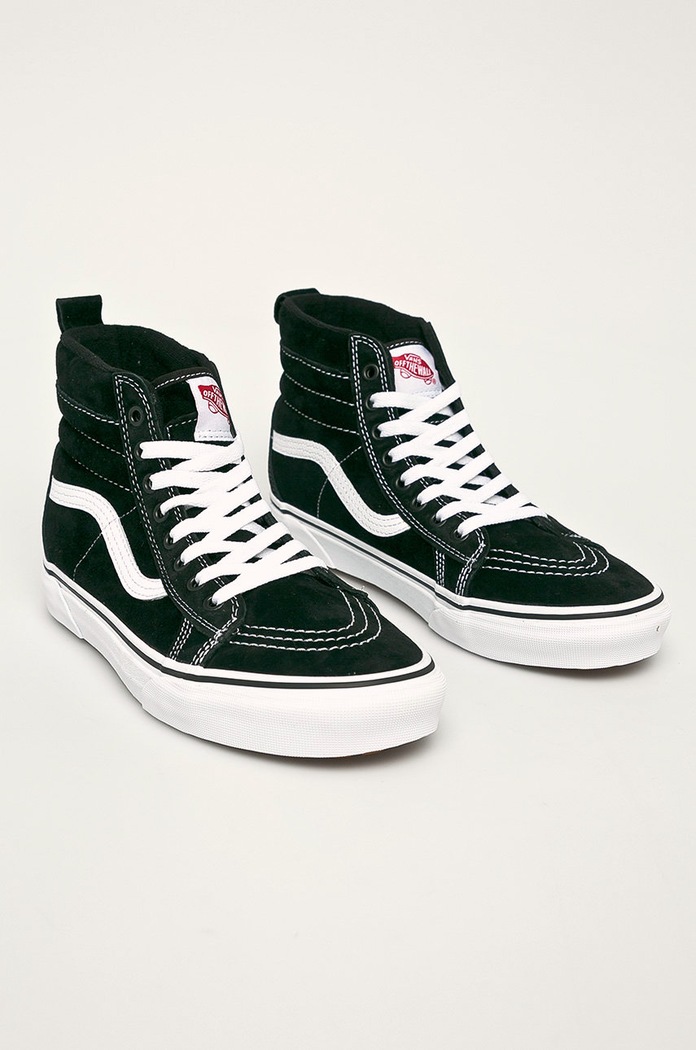Vans - Kožené tenisky VN0A4BV7DX61 čierna AA00