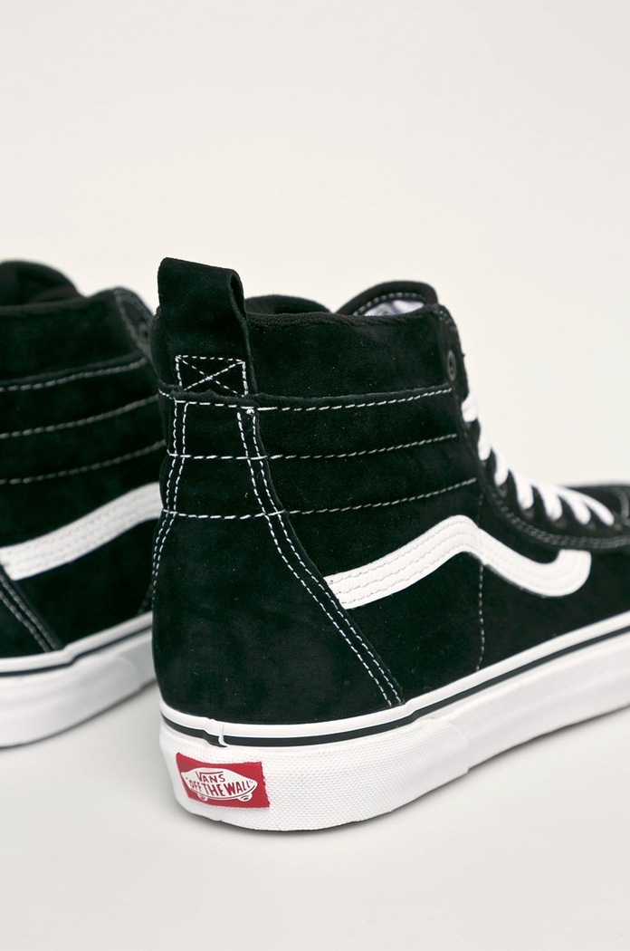 Obuv Vans - Kožené tenisky VN0A4BV7DX61 čierna