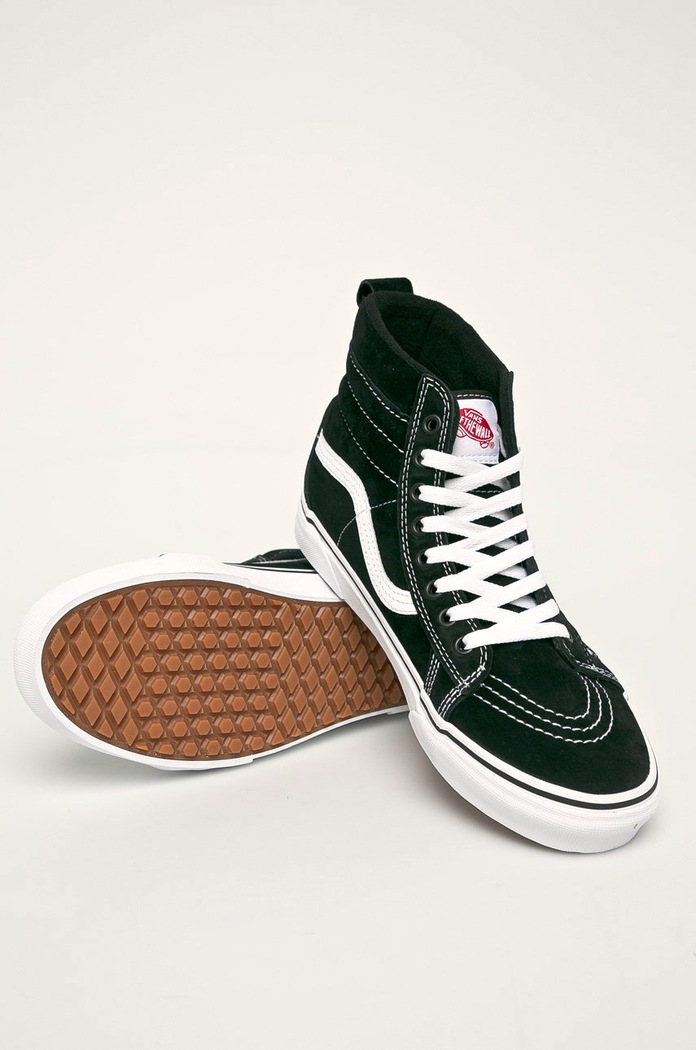 Vans - Kožené tenisky VN0A4BV7DX61 čierna