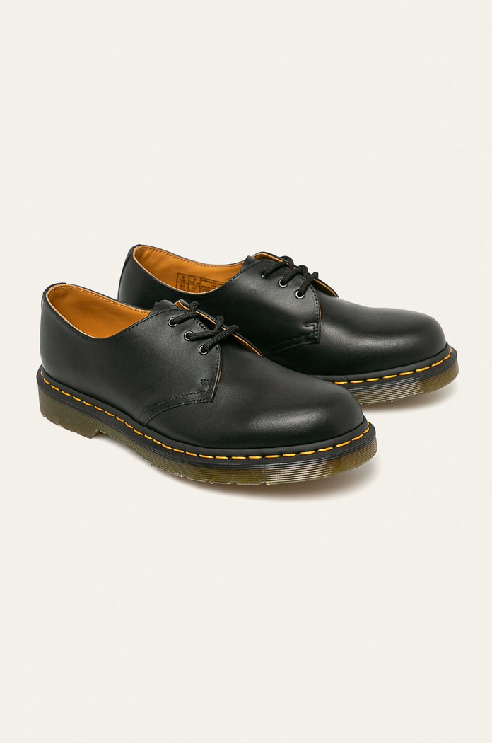 Dr. Martens félcipő 1461 DM11838001 fekete SS20
