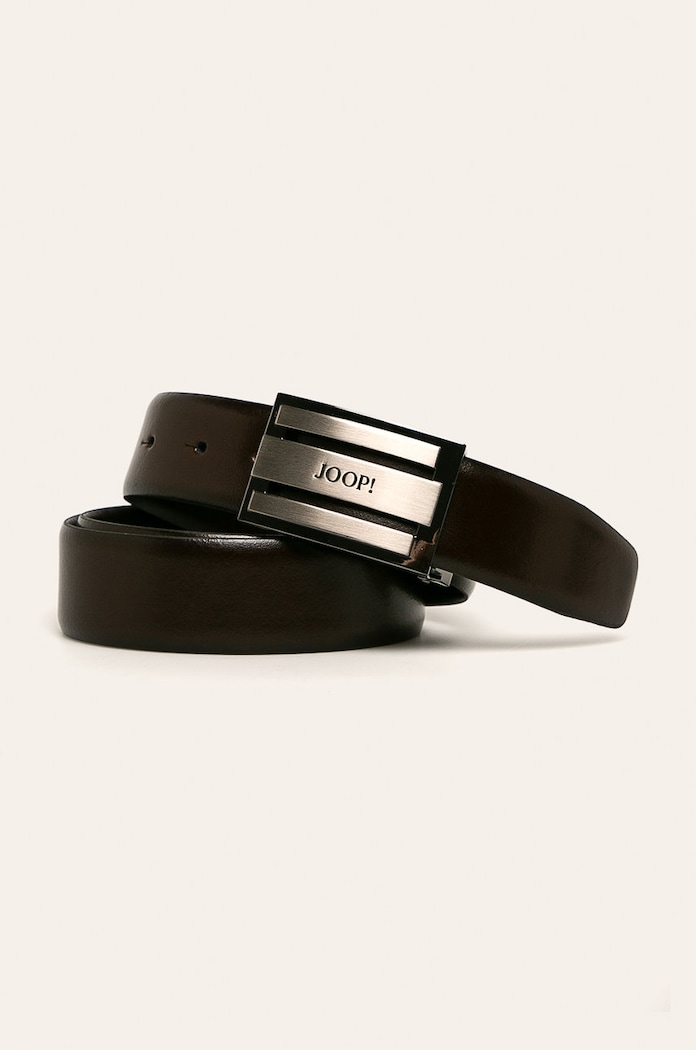 Joop! - Kožený opasok hnedá 7263