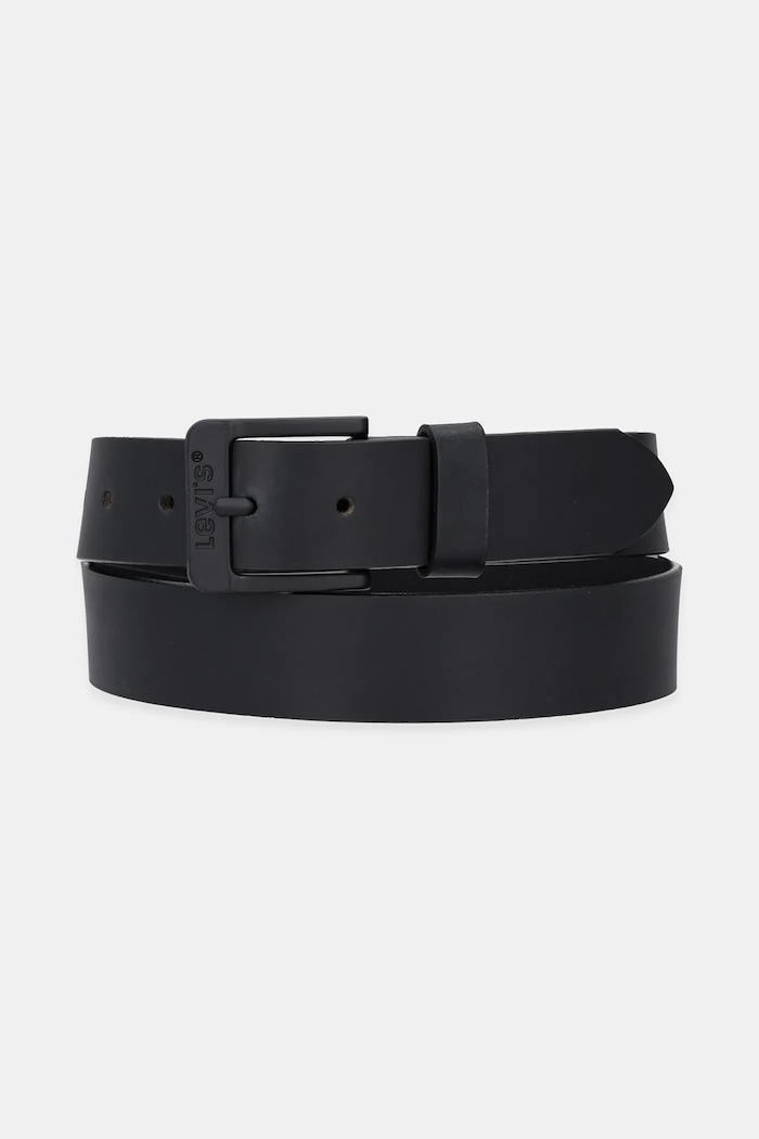 Levi's - Δερμάτινη ζώνη μαύρο 38016.0033