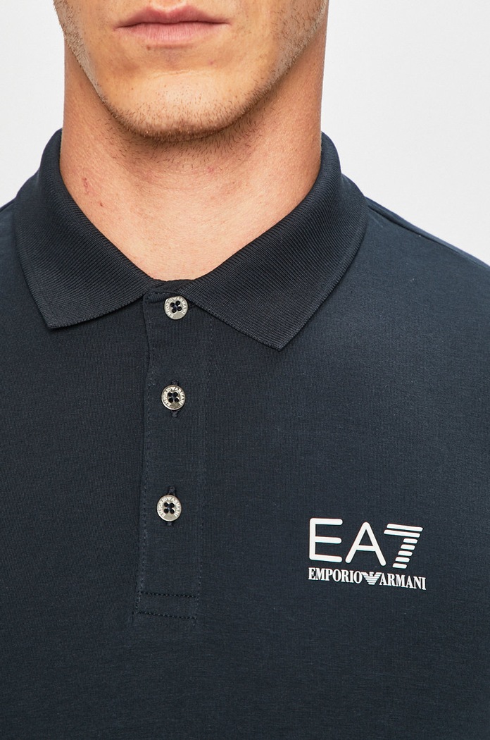 EA7 Emporio Armani - Pánske polo tričko PJM5Z.8NPF04 tmavomodrá