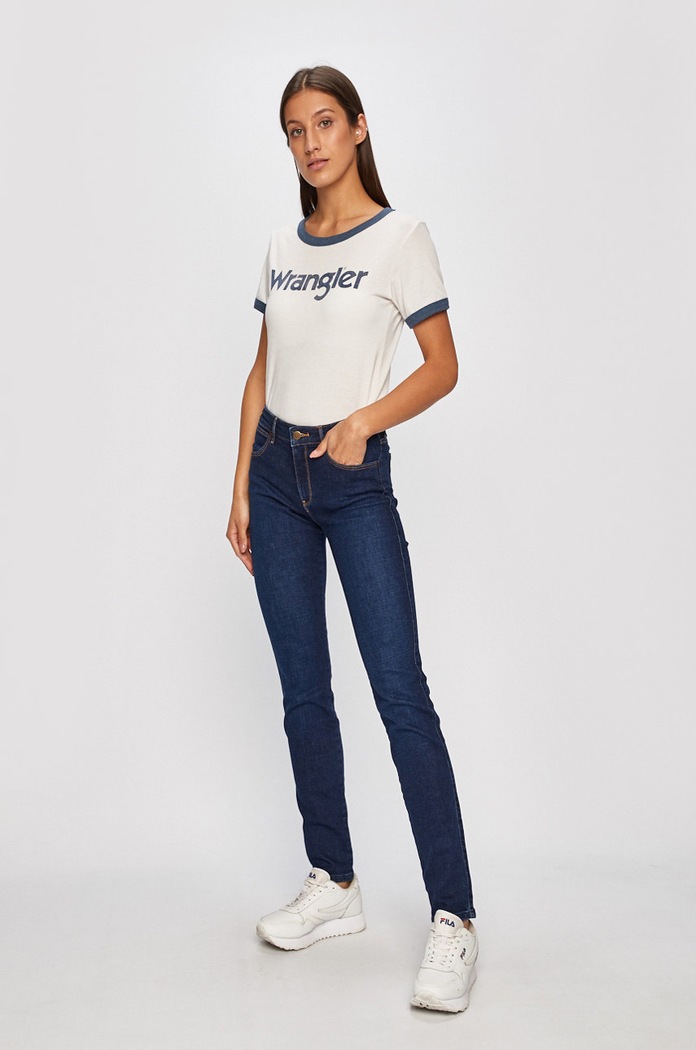 Wrangler - Rifle Body Bespoke W28LVH78Y tmavomodrá AW19